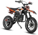 SYX MOTO Mini Dirt Bike for Kids, 40cc Gas Powered Mini Bikes, 4 Stroke Off Road Dirt Bikes, Trail Bike with Speeds up to 19 MPH, Weight Support Up to 132 LBS (Red)