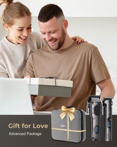 Vgrpro Men’s Hair Clippers – Gray Electric Trimmer