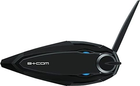 SYGN House 00082396 B+COM SB6XR Bluetooth Wireless Communication System for Motorcycles, Black, Single Unit