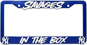 NY Yankees Savages in The Box License Plate Frame