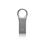 Silicon Power Firma ZN 32GB USB 2.0 Flash Drive, Silver Gray (SP032GBUF2F80V1S)