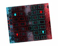 Paramint Hexagon - For Yugioh Playmat by Mad Hand - Compatible with Yu-Gi-Oh, TCG - Two-Player Master Rule Duel Field Zones, Large 2-Player Card Game Mat - Original Play Mat Art Designs & Accessories