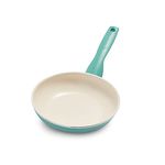 GreenPan Rio Healthy Ceramic Nonstick, Frypan, 7 inches, Turquoise