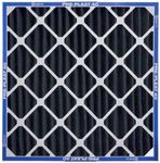 NaturalAire Pre-Pleat 40 Charcoal Air Filter, MERV 6, 20 x 20 x 1-Inch, 12-Pack