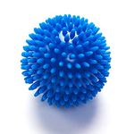 Black Mountain Products Deep Tissue Massage Ball with Spikes, Blue