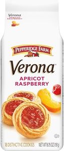 Pepperidge Farm Verona Apricot Raspberry Thumbprint Cookies, 6.75 oz. Bag