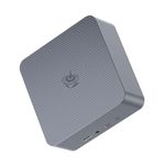 Beelink EQR6 Mini PC, AMD Ryzen 7 7735HS(Up to 4.75GHz) 8C/16T, Mini Computer 24GB DDR4 RAM 500GB NVMe SSD, Micro Desktop PC 4K@60Hz Dual HDMI/BT5.2/WiFi 6 for Office/Home/Ai Copilot/W11 Pro