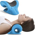 Anzorhal Neck Stretcher,Neck Cloud,Neck Support,Neck Cloud - Cervical Traction Device,Neck Hump Corrector,Neck Stretcher Posture Corrector - Blue