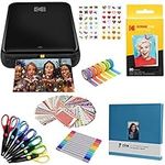 KODAK Step Wireless Mobile Instant Photo Printer (Black) Scrapbook Bundle