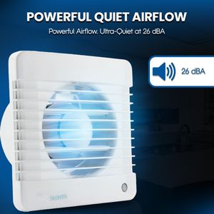 VENTS Silenta 100mm Bathroom Extractor Fan – Quiet Ventilation