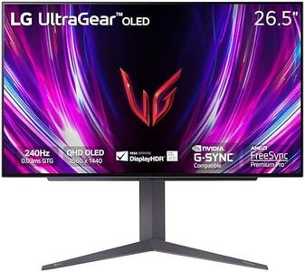 LG Ultragear™ 27GS93QE-B 27-inch OLED Monitor | QHD (2560 x 1440) | 240Hz, 0.03ms (GtG) | AMD FreeSync™ Premium Pro/NVIDIA® G-SYNC® Compatible