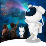 Astronaut Star Projector Kids Night Light, Galaxy Nebula Projector, Adjustable Ceiling Led Projector with Timer Remote Control