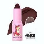 Wet n Wild Alice in Wonderland Lipstick, High-Pigmented Long-Lasting Lipstick for a Silky Satin Finish, Infused with Vitamin E, Curtsy Shade