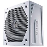 Cooler Master V550 Gold V2 PSU, UK Plug - 550 W, 80 PLUS Gold, Fully Modular, ATX Power Supply Unit, Quiet 135 mm FDB Fan, Semi-Fanless Mode, 10-Year Warranty, 16AWG PCI-e Cables - White Edition