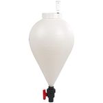 FASTFERMENT Conical Fermenter 7.9 Gallon Homebrew Kit, BPA Free Food Grade Primary Carboy Fermenter, Metallic (FFT)