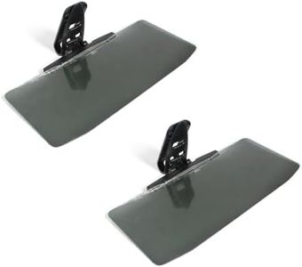 2 Pack Car Sun Visor Extension, Anti-Glare Sun Visor Extension for Car, Adjustable Car Visor Extender Sun Blocker for Safe Driving, Car Visor Sunshade Extender, Car Sun Visor Extender for Driver