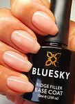 Bluesky RIDGE FILLER PINK SOFT SHEER PINK BASE COAT MB08 Nail Gel Polish UV LED Soak Off 10ml