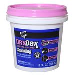 DAP 12328 DryDex Spackling Interior/Exterior, 1/2-Pint