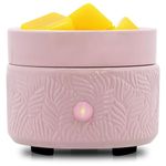 Electric Wax Melts Candle Burner - Bobolyn Ceramic Wax Melts Warmer 3-in-1 Scented Candle Wax Melter Electric Fragrance Essential Oil Burner Aromatherapy Home Office Bedroom Gifts