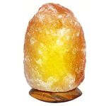 Magic Salt Himalayan Salt Lamp 2-3 kg Size 17-19 cm - Beautiful Pink Coloured and High Crystal Quality with Life Time Warranty (Pink,Orange, 1.5-2kg)