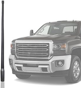 Anina 13 Inch Radio Antenna Mast for 2000-2022 GMC Sierra Canyon Yukon Chevy Silverado Tahoe Colorado Car Truck Replacement Antenna for AM FM Reception Car Washproof