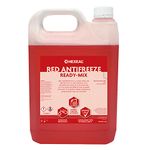 Hexeal Red Antifreeze 5L – 5L of Ready Mix Long Life Engine Coolant & Antifreeze for Cars & Vans – Summer & Winter – All Year Freeze Protection to -23 Degrees Celsius