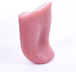 Doowops 2 Pcs Horrible Stretchable Tongue Realistic Magic Tongue Fake Tongue Specially Function for Halloween /Close-up Terror Magic Trick Comedy Magic Trick Accessories Props