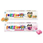 PediflorKidz Anticavity Toothpaste Melon and Bubble Gum Flavour Combo Pack | Fluoride Toothpaste for Children with Xylitol | Fights Kids Tooth Decay | Vegan | 70g per pack