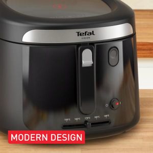 Tefal Vision Deep Fryer, 3L – Black