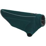 RUFFWEAR Fernie Sweater Jacket for Dogs, Quick Drying Insulated Wind-Proof Fast Drying Fleece Coat for Cold Weather, Lightweight Overcoat Jumper - Tumalo Teal, X-Large (91-107cm)