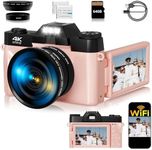 Digital Camera, FHD 4K 75MP WiFi Vl