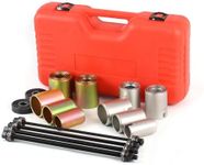 HZAUTOS 26pcs Universal Press and Pull Sleeve Kit, Bushing Bearing and Seals Installation and Removal Tool Kit, Applicable to Vehicles, LCV, HGV Engines