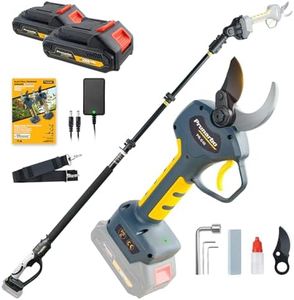 Prunarbo 2-in-1 40mm 1.6inch Cordless Pole Pruner & Electric Pruning Shears
