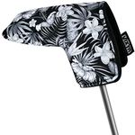 VIXYN Blade Putter Cover - Premium Golf Putter Headcover - Fleeced Lined Putter Head Covers - Protective Putter Covers (Black Floral)