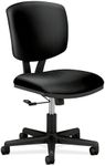 HON Volt Armless Chairs, Ergonomic 