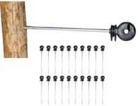 Electric Fence Insulators, 100 Pcs