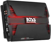 BOSS Audio Systems PD4000 Phantom 4000-Watt, 1, 2, 4 Ohm Stable Class D Monoblock Car Amplifier with Remote Subwoofer Control