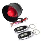 YOMTOVM 12V Car Alarm System, Anti-Theft Horn Siren with 7-Levels Sensitivity Universal Security Protection System Vehicle Alarm System with Sound