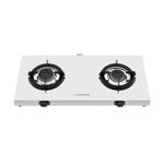 Sunshine Falcon Ultra Slim Stainless Steel Cooktop, ISI Certified Manual Ignition 2 Burner Gas Stove, 2 Years General Warranty, 5G technology