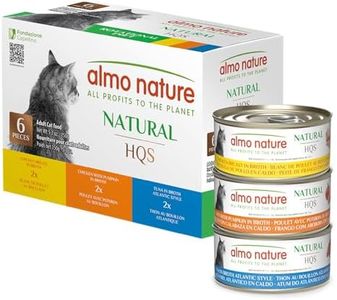 almo nature HQS Variety Pack -Grain Free, Additive Free, L.I.D. Formula, Highly Digestible - 5.29-oz Pack of 6