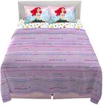 Franco Disney Princess Kids Bedding Super Soft Microfiber Sheet Set, Full, Official Disney Product by