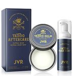Tattoo Aftercare kit, JVR Tattoo Balm & Tattoo Foam Soap for Tattoo skin cleaning, Soothing, Moisturizing, Color Enhancement (Sweet)