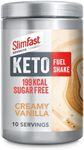 SlimFast Advanced Keto Fuel Shake for Keto Lifestyle, Creamy Vanilla Flavour, 10 Servings, 320g