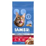 IAMS PROACTIVE HEALTH HEALTHY ENJOYMENT Adult Dry Cat Food Chicken & Beef Recipe, 2.72kg Bag