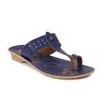 PARAGON Women's K7200L Blue Sandal (K7200L-BLUE), 4 UK