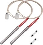 SUNKISTCOOK 2 Packs Hot Rod Igniter Kit Replacement for Traeger Wood Pellet Grill, Smokers BBQ Pro Parts, Compatible with All Traeger Grills, Works with Pit Boss Pellet Stove