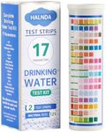 HANLDA 17 in 1 Water Testing Kits for Drinking Water,125 Strips + 2 Bacteria Tests,Mold Test Kit for Home,Easy Testing for Hardness, pH, Lead, Iron, Copper, Chlorine, and More