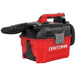 CRAFTSMAN CMCV002B 20V MAX* 2 GALLON WET DRY VAC (TOOL ONLY)