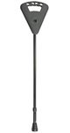 Classic Canes Flipstick Walking Seat Stick - Height Adjustable Flip Stick in Black