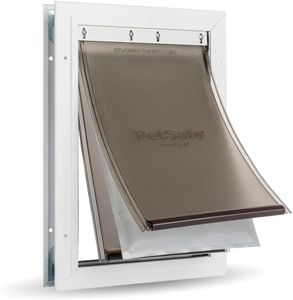 PetSafe Large Aluminum Pet Door – Durable Dog & Cat Access Flap